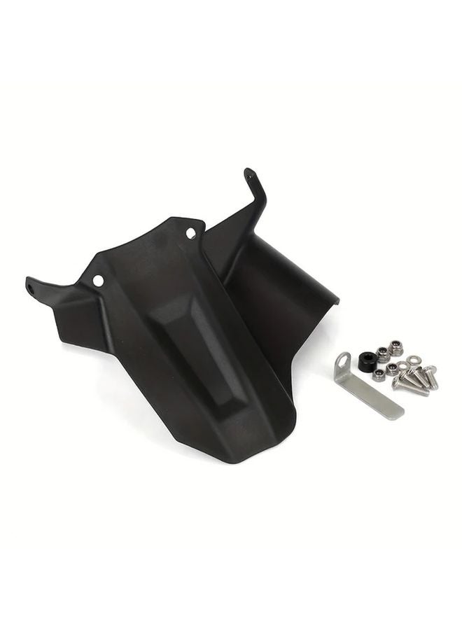 Black Rear Fender Splash Guard For BMW R1300GS 2023 2025 Models Durable Plastic - Image 1